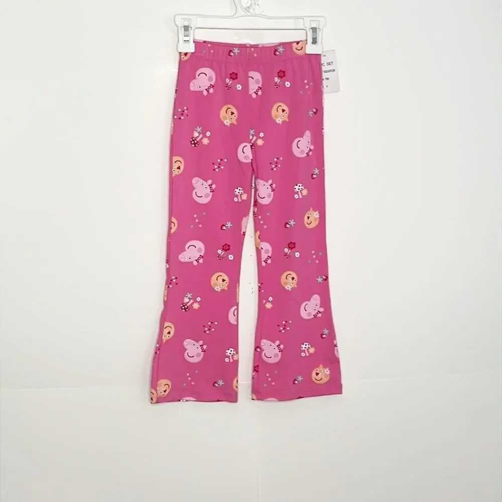 Girls Peppe Pig Two Piece Set Size 4